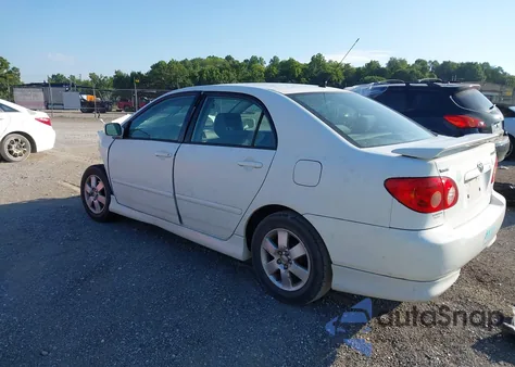2007 Toyota Corolla S из США, поврежденный, VIN 2T1BR32E57C789349